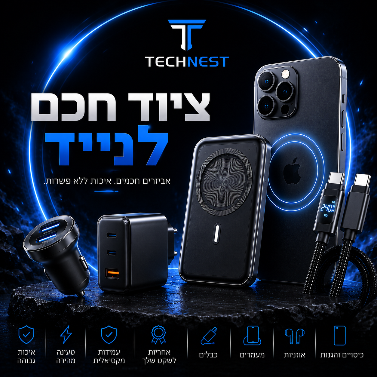 ציוד חכם לנייד